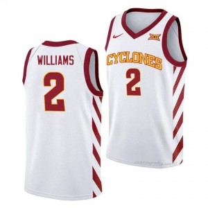 Mason Williams #2 Cyclones White Men Jersey | University Basketball Exclusive Release Fan Uniform 74317556