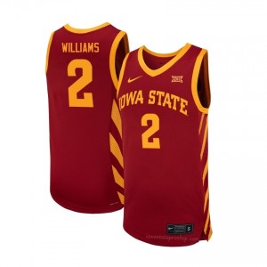 Mason Williams #2 Cardinal ISU Cyclones Jersey | Men Player Basketball Team Gear 72688369